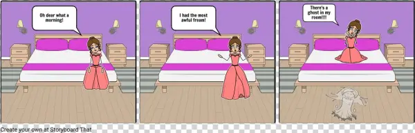 Ghost In My Room - Cartoon