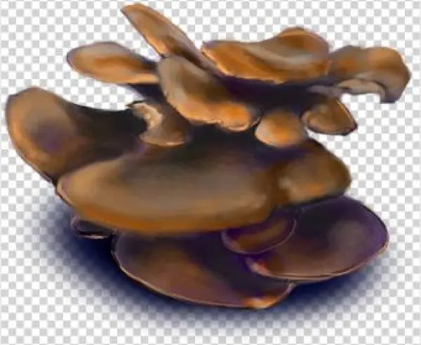 Oyster Mushroom - Figurine