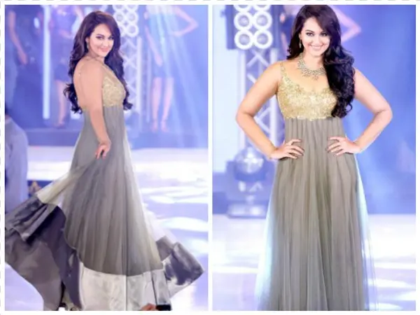 Sonakshi Designer Gown - 6 Indian Bollywood Ethnic Designer Anarkali Salwar
