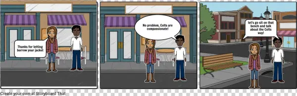 Storyboard Colts Way - Cartoon