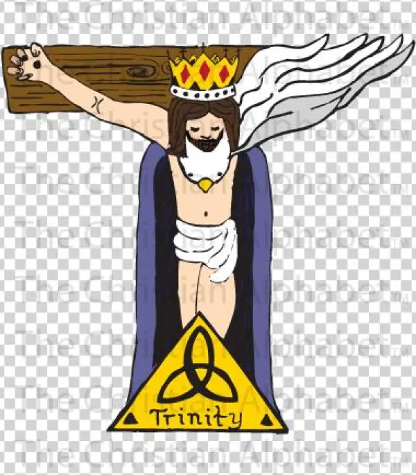 T Stands For Trinity Matthew Therefore Go - Art