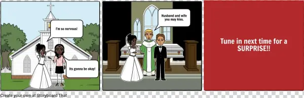 The Wedding - Cartoon