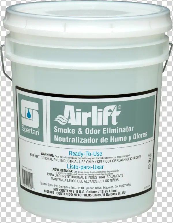 308905 Airlift Smoke And Odor Eliminator - Spartan Dmq Damp Mop Neutral Disinfectant Cleaner-