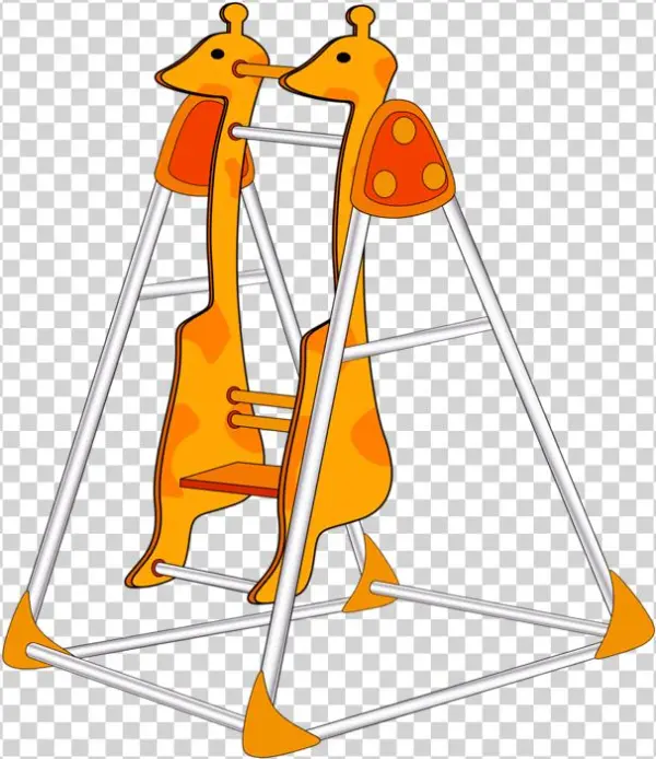 9 - Balançoire Girafe