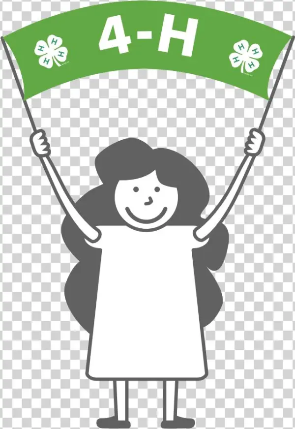 Banner Girl 2 - Cartoon