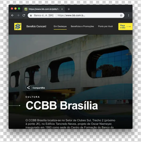 Benefícios Ourocard, Banco Do Brasil - Serra Não