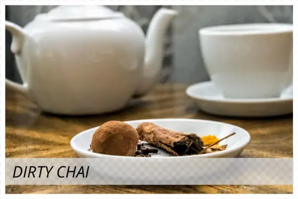 Burnt Caramel Dirty Chai