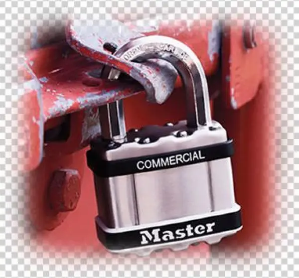 Commercial Magnum - Master Lock M5kasts Keyed Padlock,alike,ss G7377959,