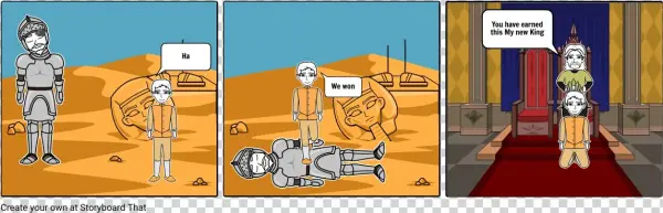 David And Goliath P2 - Cartoon
