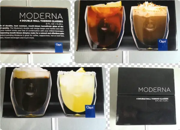 Fancy Holding Your Coffee In A Glass Than A Mug Ozeri - Moderna Artisan Series Double Wall 2 Oz Beverage &