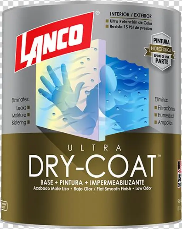 Flat - Lanco Dry-coat 1 Gal. Deep Satin Acrylic-latex Interior