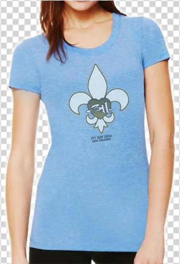 Fleur De Lis Tee - Cartoon