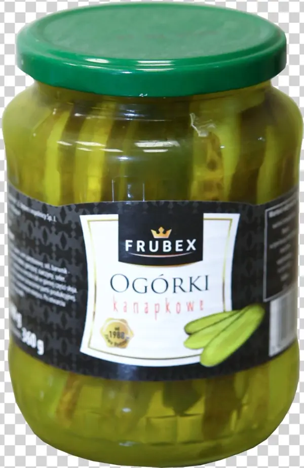 Frubex Cutted Dill Pickles** - Pepperoni