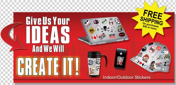 Give Ideas Create It - Decal