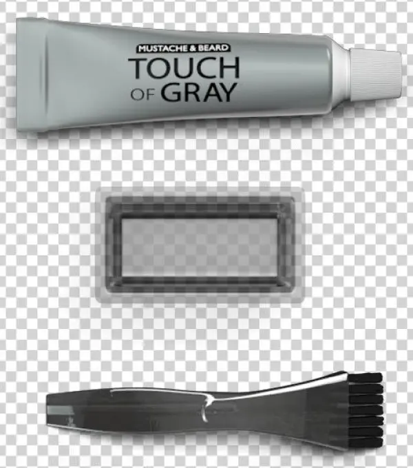Inside Box - Just For Men Touch Of Grey Hair Colour, Moustache And