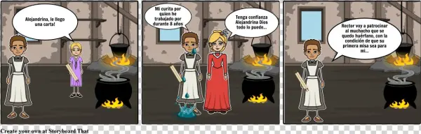 La Cocinera - Cartoon