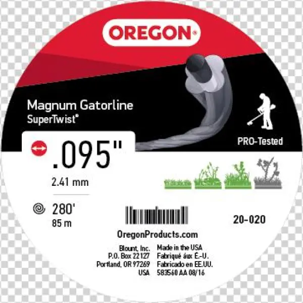 Magnum Gatorline Supertwist - Gants Tronçonneuse Protection Coupe. Taille L. Oregon