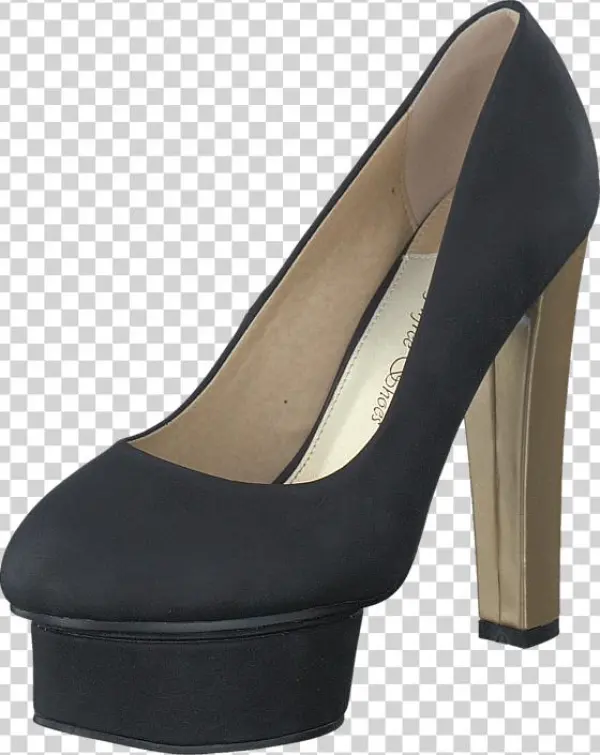 Marica Black / Gold - Sugarfree Shoes Marica Black / Gold, Shoes, Heels,