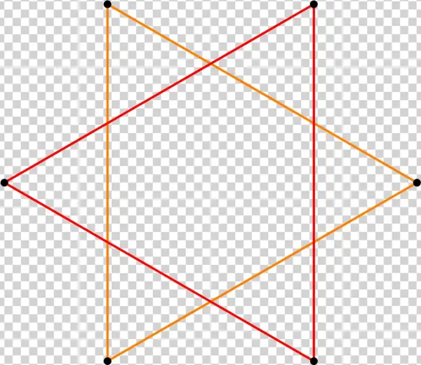 Regular Hexagram
