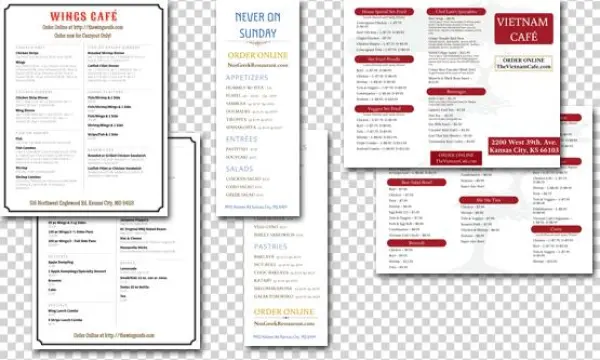 Restaurant-menus - Restaurant