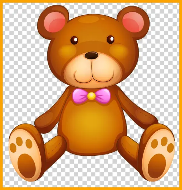 Shocking Png Bear And Teddy Picture Of Clipart Trends - Teddy Bears And Toys Coloring Book [book]