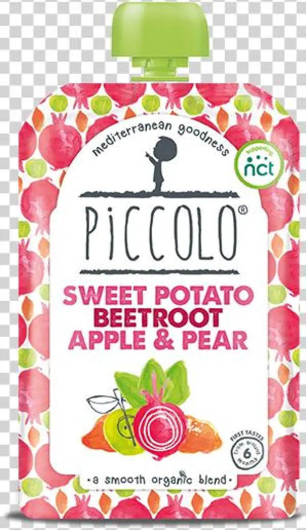 Sweet Potato, Beetroot, Apple & Pear - Piccolo Organic Sweet Potato, Beetroot, Apple &