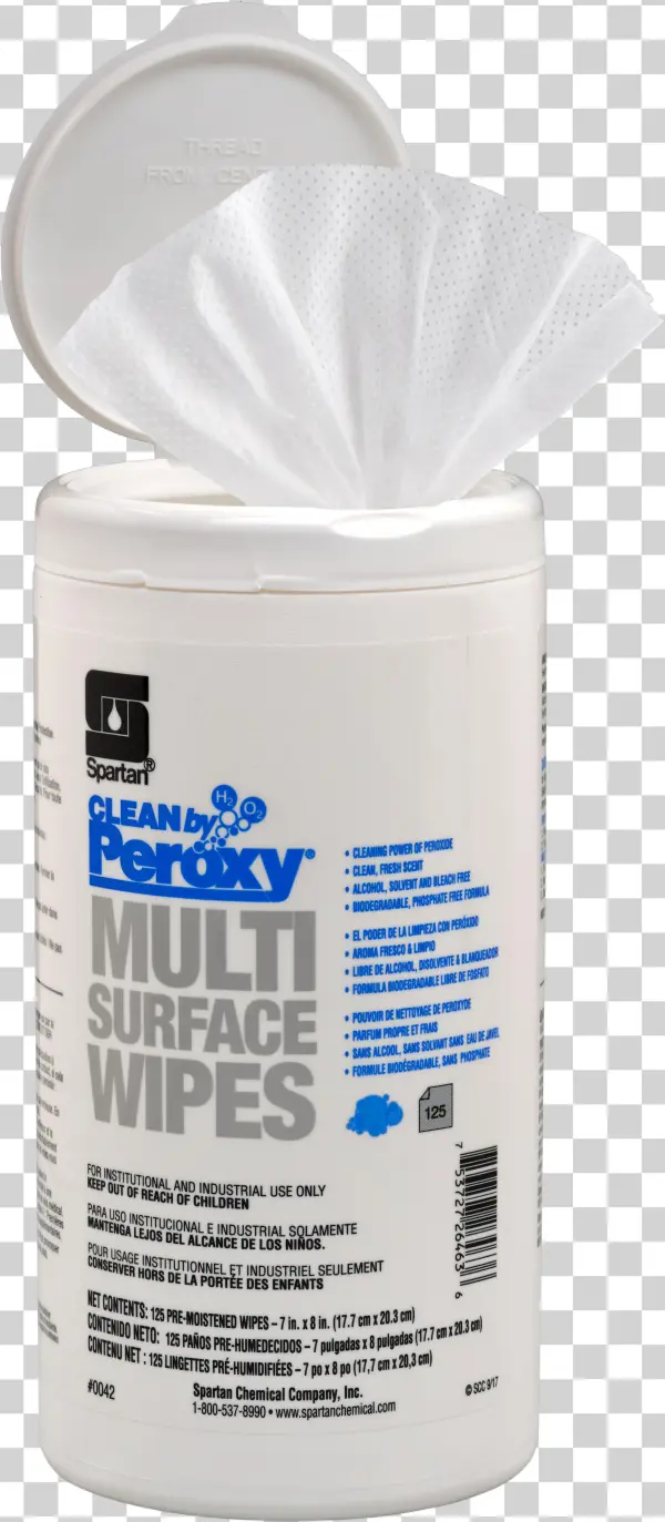 004206 Clean By Peroxy Multi Surface Wipes