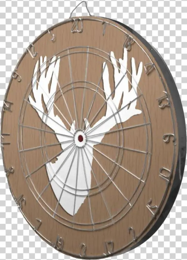 Deer Hunting Dartboard - Perlen-grüne Regelung Sortierte Dartscheibe