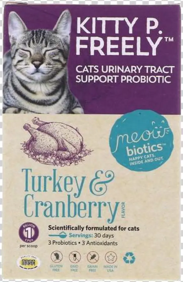 Fidobiotics - Meowbiotics Kitty P. Freely Urinary Tract