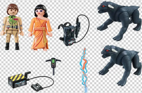 Ghostbusters Venkman & Terror Dogs - Playset By
