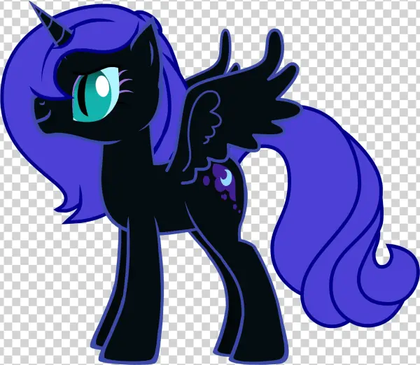 Hirespony New Nighmare Moon - Cartoon