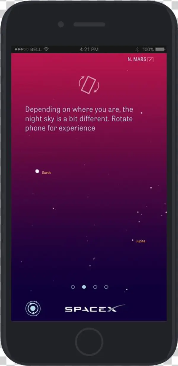 Iphone-spacex Stars