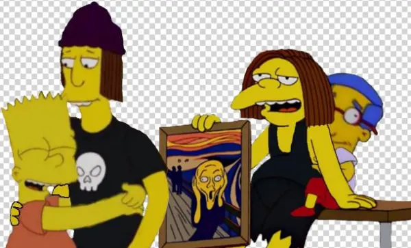 Jimbo, Bart, Dolph And Milhouse Becomes Friends