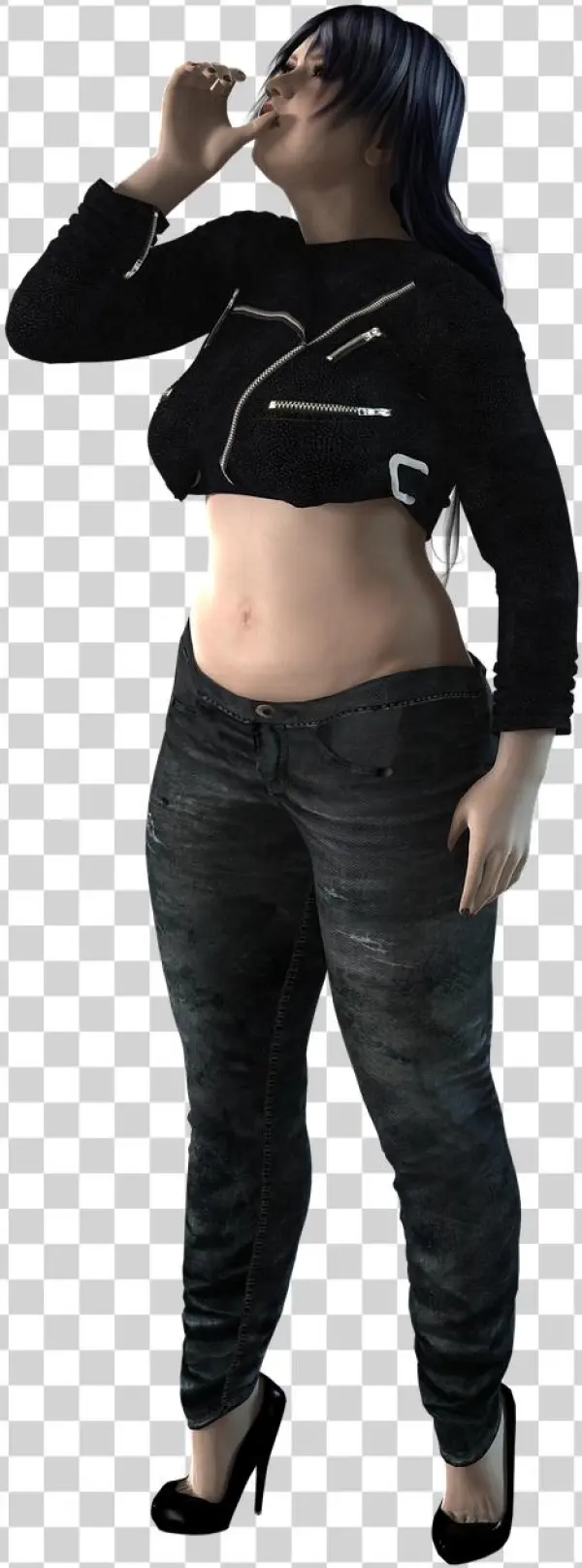 Lady Pose Model - Stock.xchng