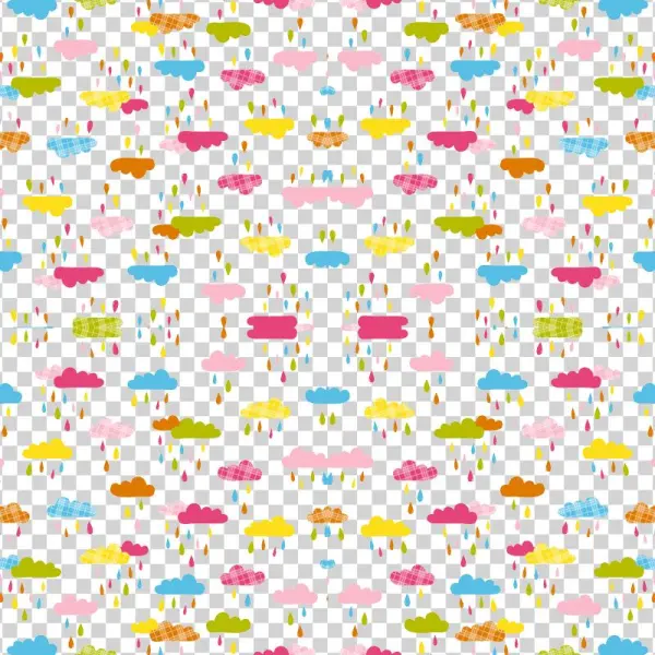Lc050 Festivalfun Raindropsandclouds Wallpaper
