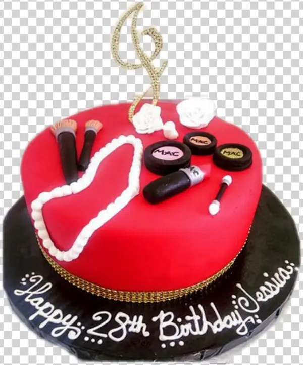 Mac Make-up Cake
