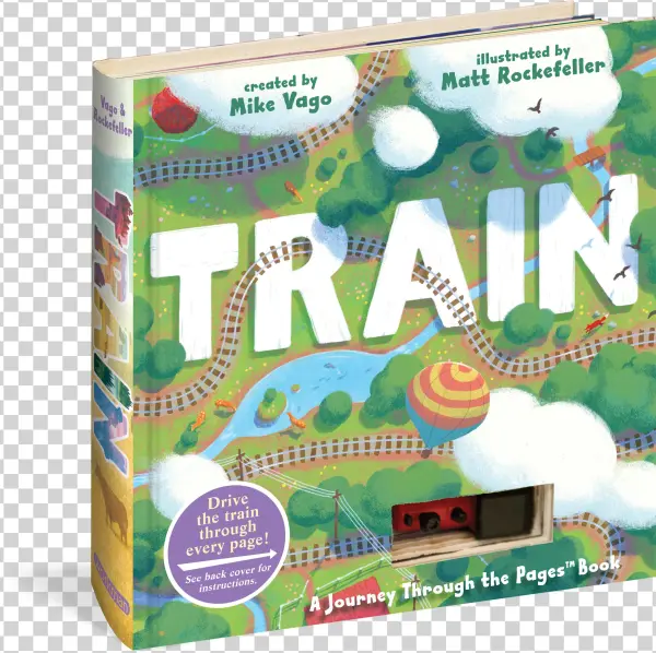 Matt Rockefeller - Train: A Journey Through The Pages Book [book]