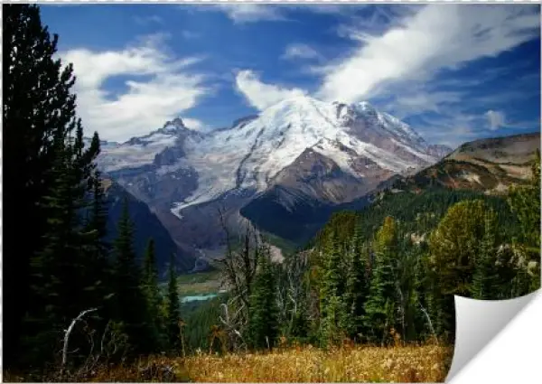 Mount Rainier, Washington - Rainier_5_3464_1 Grußkarte