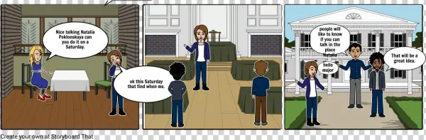 Natalia Is Talking For Russian - Cartoon