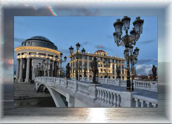 Neobaroque Frame - Skopje