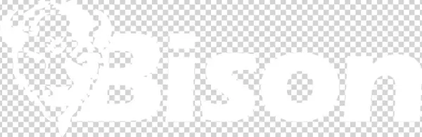 New Bison Rebrand Logo V2 White
