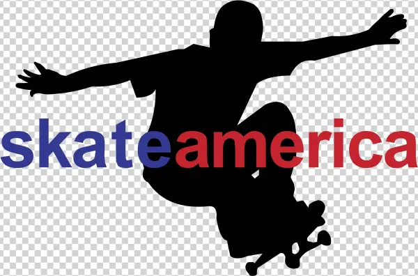 Skate America Logo Png Transparent - Coffee Travel Mug Skateboarding Personalized Engraving