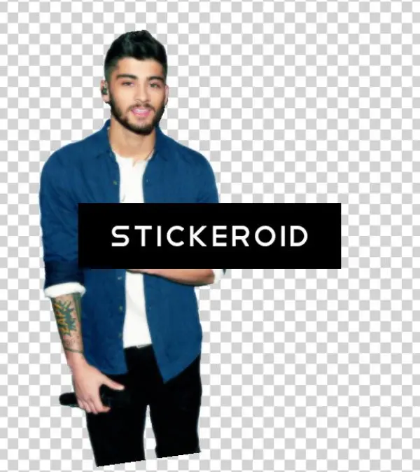 Zayn Malik - One Direction Personalised 7.5" Round Birthday Cake
