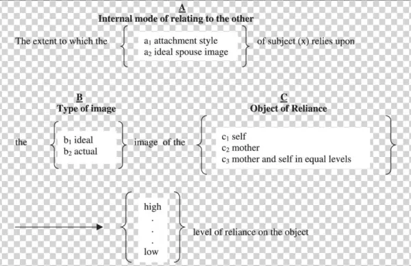 A Mapping Sentence For Observations On Males' Attachment
