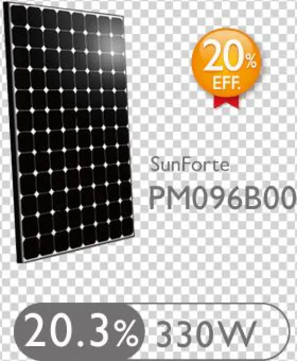 Benq Auo Sunforte Pm096b00 330w Mono Solar Panel - Benq Solar Sunforte Pm096b00 330wp Solarmodul, Monokristallin