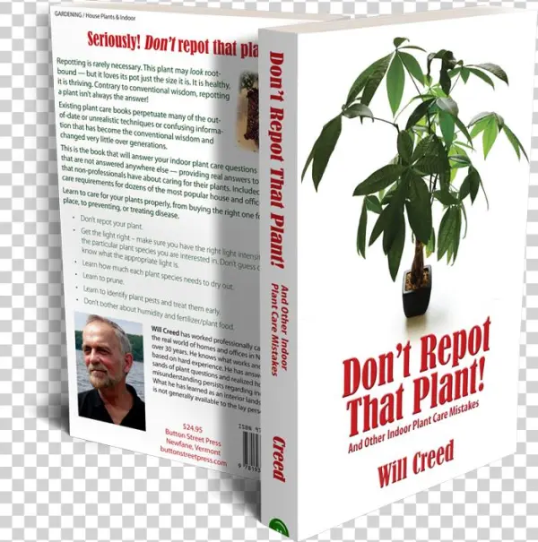 Book Reviews - Don't Repot That Plant! And Other Common Indoor Plant