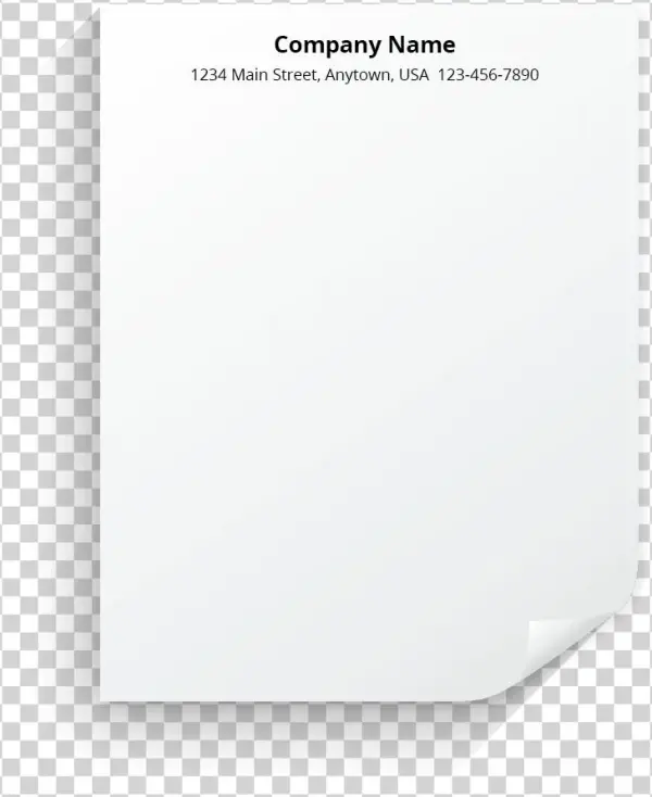 Letterhead - Display Device