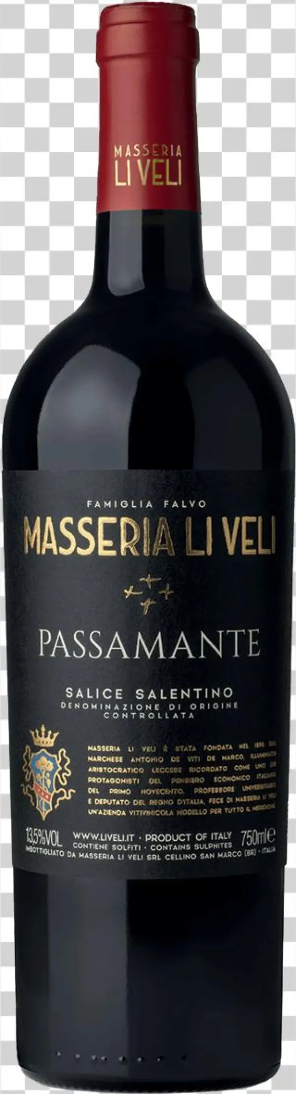 Masseria Li Veli Salento Negroamaro Passamante