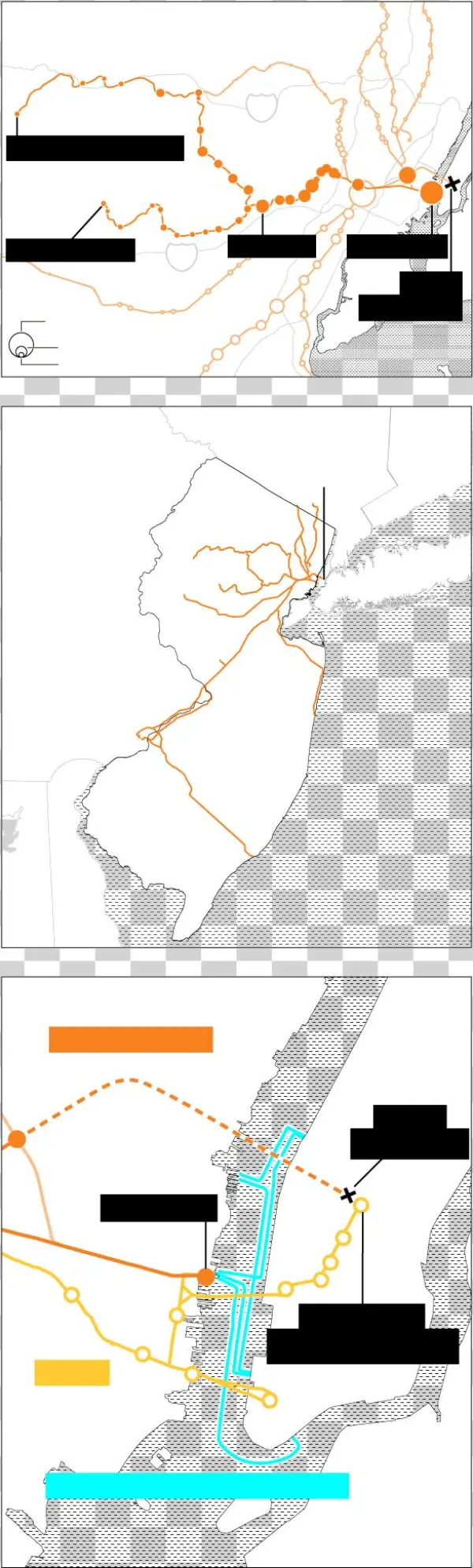 Morris & Essex Lines - Illustration