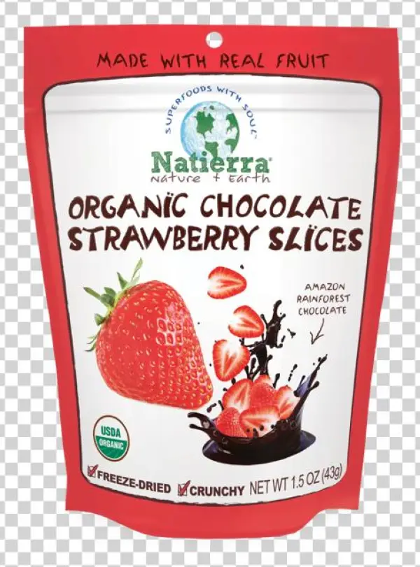 Organic Chocolate - Natures All Foods, Organic Dark Chocolate Strawberries